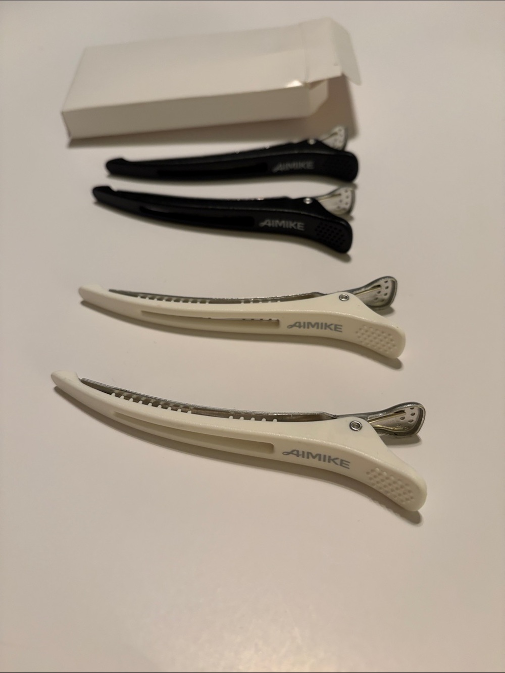 Hair Sectioning Clips - Black & White Set